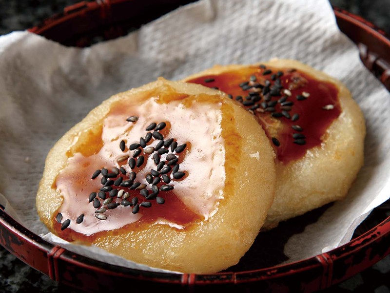 チーズ入りいももち